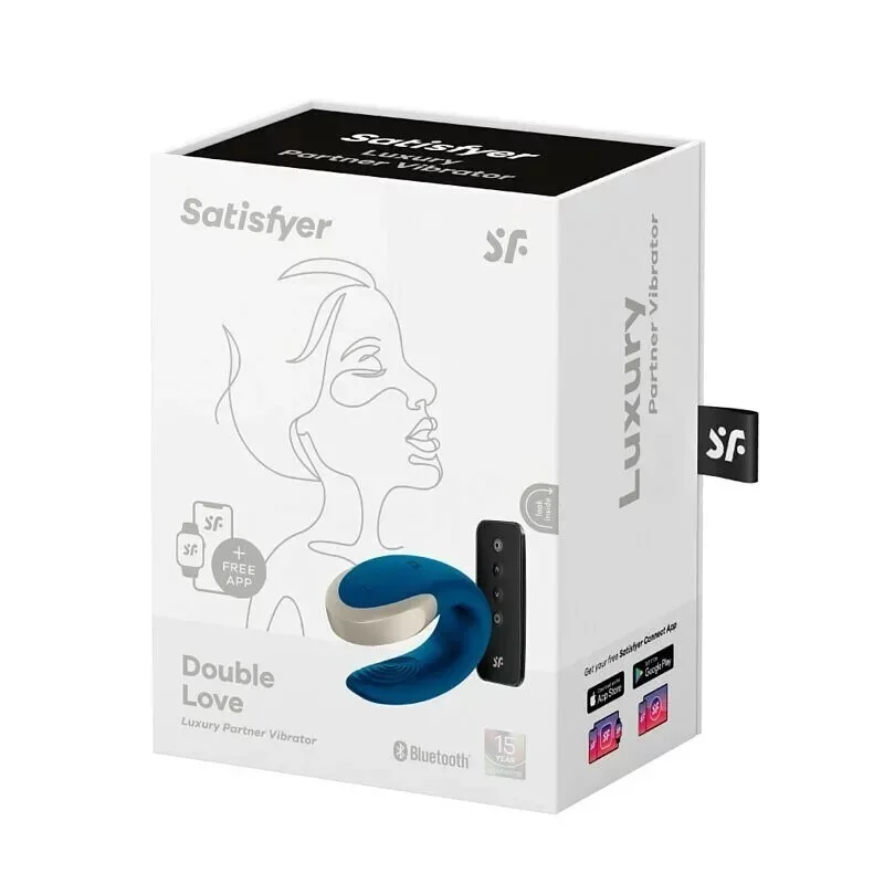 德國Satisfyer Double Love智能遙控雙人共震按摩棒,德國品牌遙控款設計,適用於伴侶互動與日常使用 德國Satisfyer Double Love 智能遙控雙人共震器 遙控按摩棒
