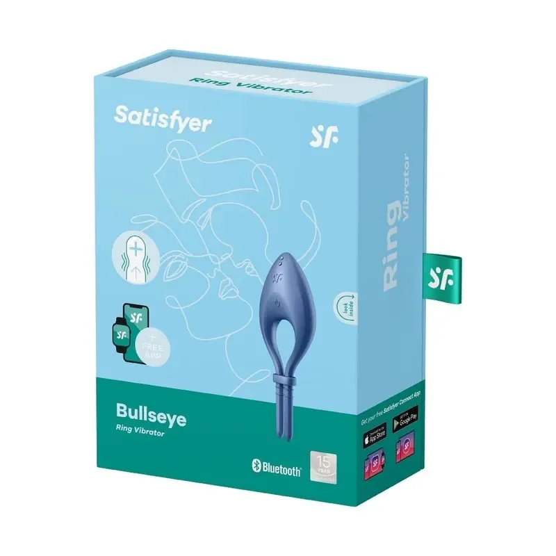 德國Satisfyer Bullseye智能可調節男士精力環,德國品牌可調節設計,適用於日常保養與使用 德國 Satisfyer|Bullseye 智能可調節男士精力環