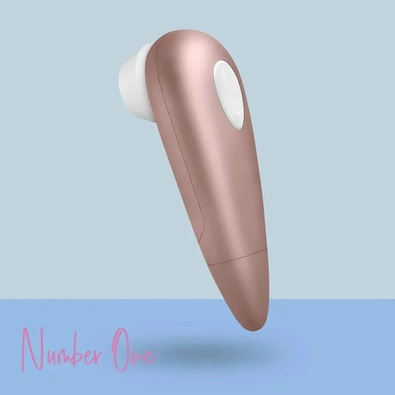 德國Satisfyer Number One吸吮器,德國品牌玫瑰金電池款,適用於個人私密放鬆與探索使用 德國Satisfyer Number One吸允器(玫瑰金-電池)