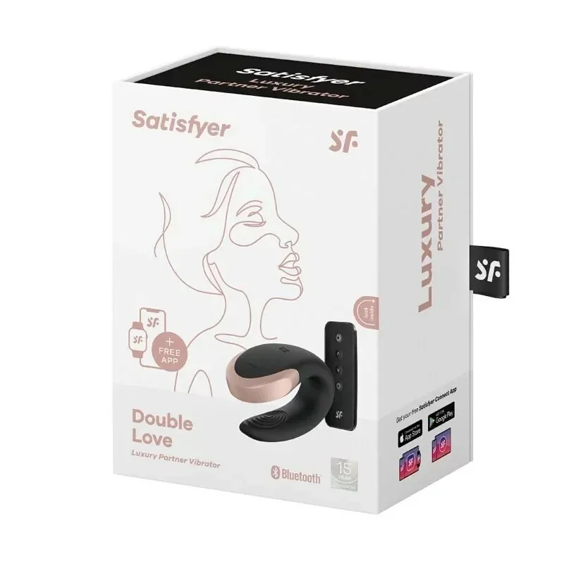 德國Satisfyer Double Love智能遙控雙人共震按摩棒,德國品牌遙控款設計,適用於伴侶互動與日常使用 德國Satisfyer Double Love 智能遙控雙人共震器 遙控按摩棒