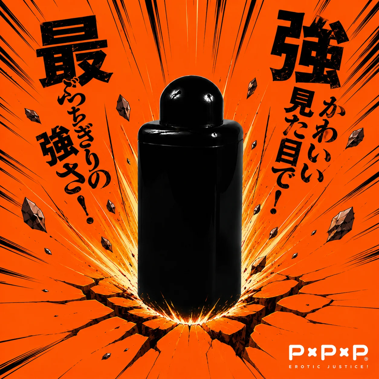 日本PxPxP｜破壊! Roter 7段變頻防水震動跳蛋-黑色 強力跳蛋 全機身防水(請點擊內文中購買網址購買)