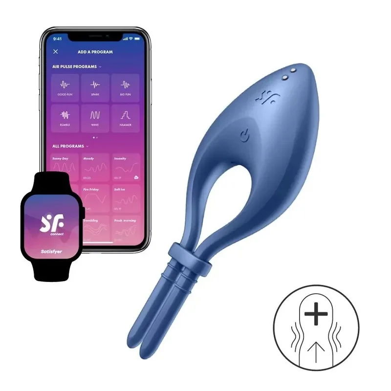 德國 Satisfyer|Bullseye 智能可調節男士精力環 德國 Satisfyer|Bullseye 智能可調節男士精力環