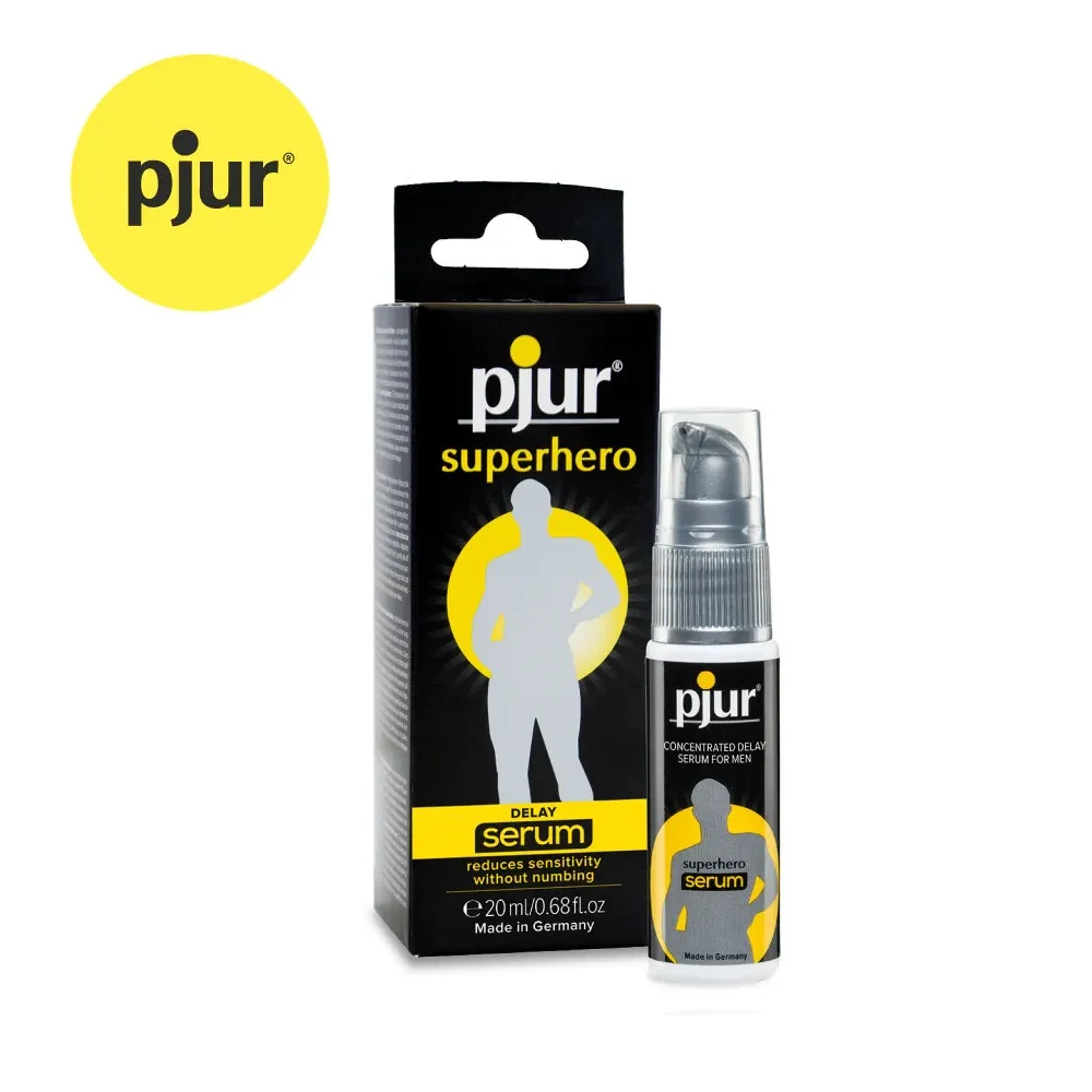 德國pjur碧宜潤superhero DELAY Serum超級英雄快感延時精華液,德國進口配方,男性延時護理必備 德國pjur 碧宜潤 superhero DELAY Serum 超級英雄快感延時精華液 20ml 新包裝(請點擊內文中購買網址購買)