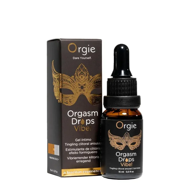 葡萄牙Orgie Orgasm Drop Vibe小金瓶挑逗蜜豆熱感口交凝膠,熱感挑逗配方,強化快感,親密互動必備 葡萄牙Orgie Orgasm Drop Vibe小金瓶挑逗蜜豆熱感口交凝膠15ml(請點擊內文中購買網址購買)