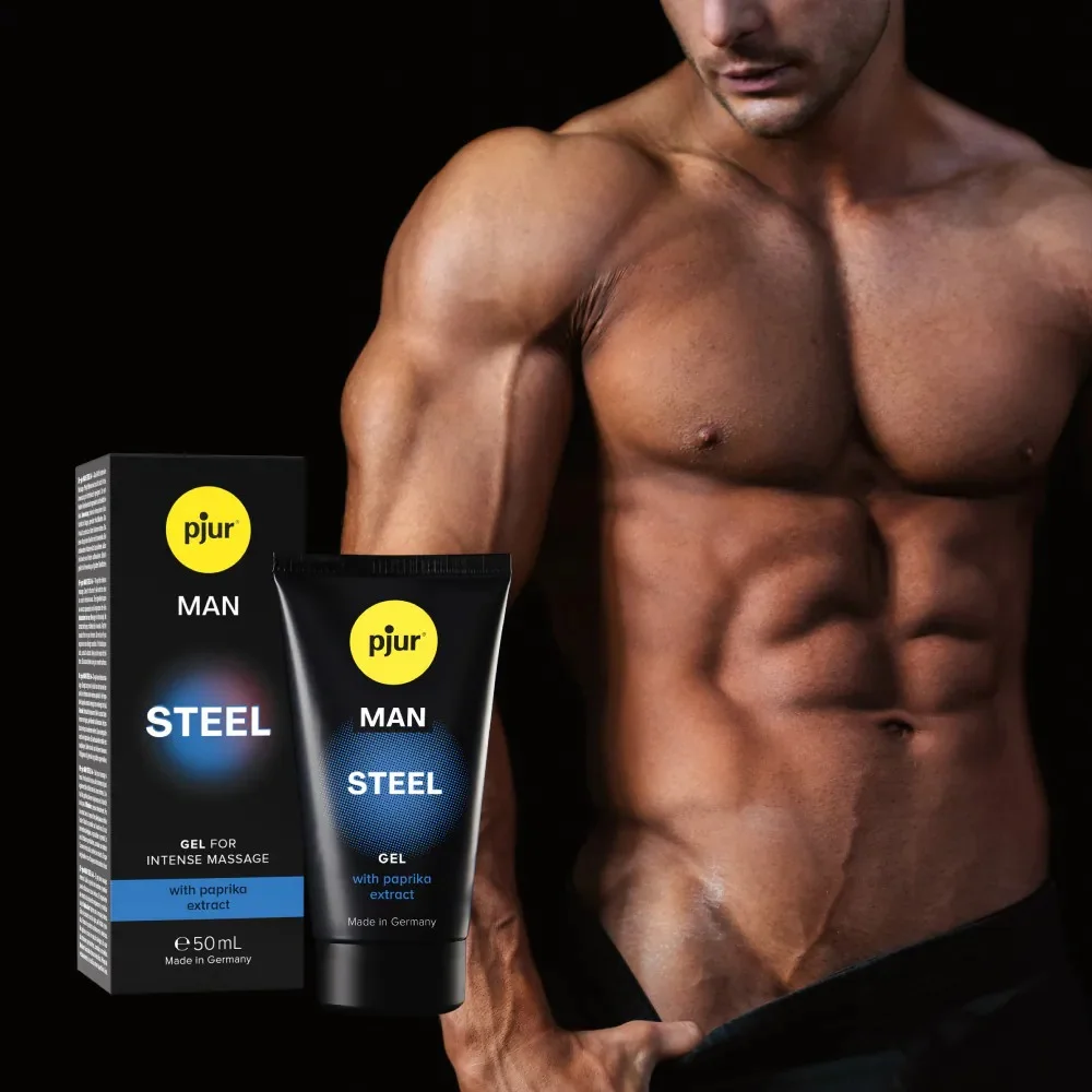 德國pjur 碧宜潤 MAN STEEL Gel 鋼鐵英雄男性活力保養凝膠 男性保養 私密處保養 新包裝(請點擊內文中購買網址購買)