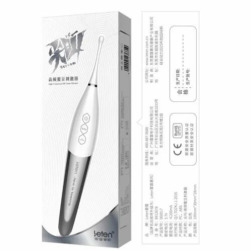 Leten雷霆 尖叫 3檔7頻360°超聲波高頻蜜豆刺激器 跳蛋震動棒