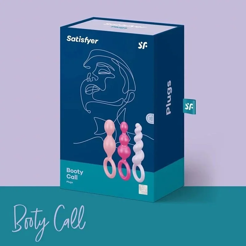 德國Satisfyer Booty Call後庭拉珠(3入),德國品牌3入組設計,適用於個人日常放鬆與探索使用 德國Satisfyer|Booty Call後庭拉珠(3入)