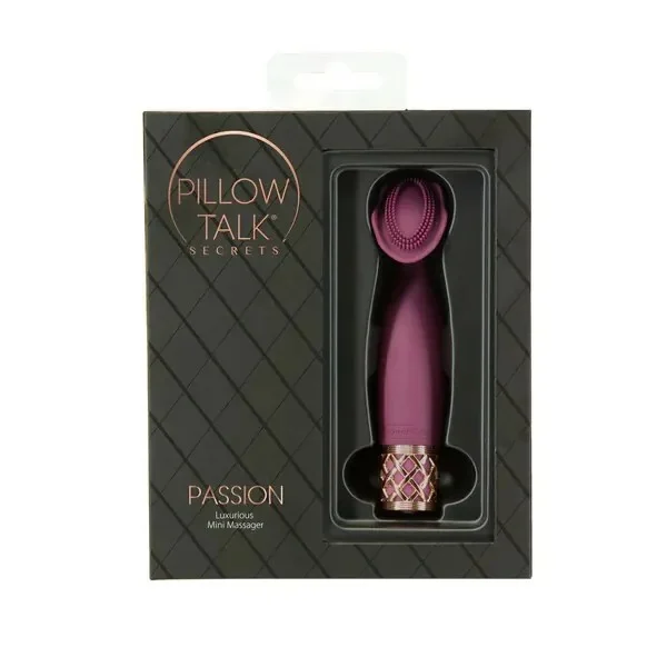 加拿大 BMS PILLOW TALK Secrets激情花朵震動棒(酒紅) Pillow Talk 加拿大 BMS PILLOW TALK Secrets激情花朵震動棒(酒紅) Pillow Talk