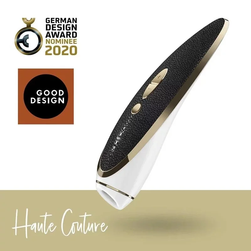 德國Satisfyer Haute Couture 奢華黑金吸吮陰蒂震動器 德國Satisfyer Haute Couture 奢華黑金吸吮陰蒂震動器