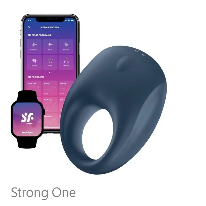 德國 Satisfyer|Strong One 智能男士精力環 德國 Satisfyer|Strong One 智能男士精力環