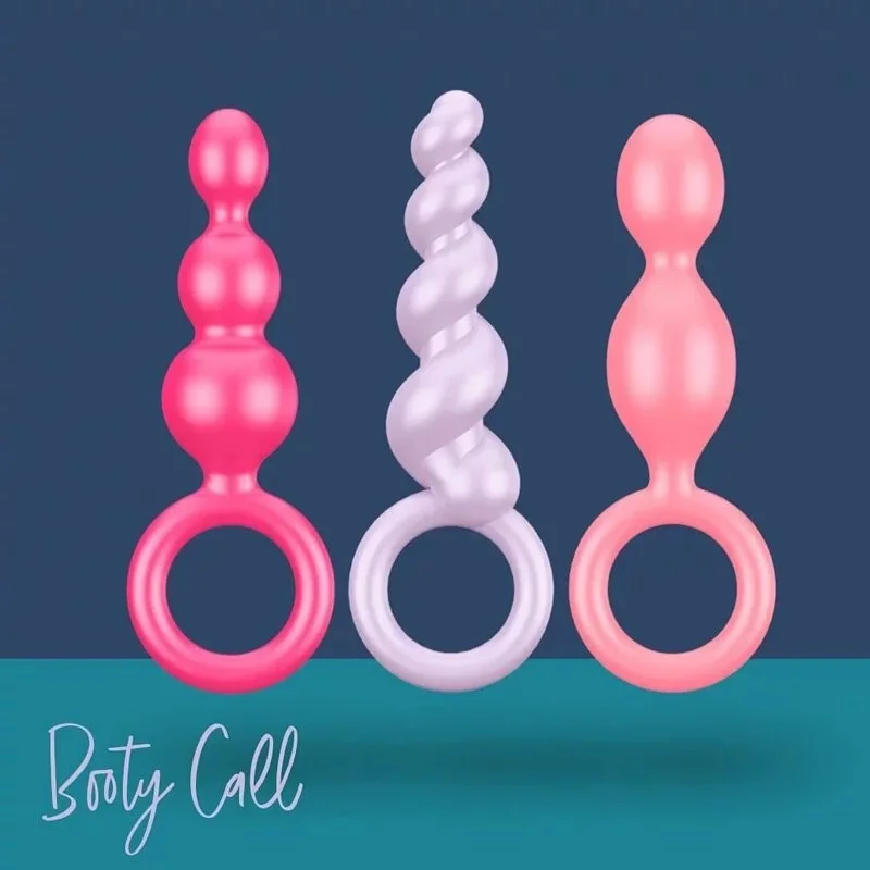 德國Satisfyer Booty Call後庭拉珠(3入),德國品牌3入組設計,適用於個人日常放鬆與探索使用 德國Satisfyer|Booty Call後庭拉珠(3入)