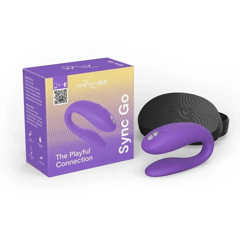 加拿大 We-Vibe｜Sync Go 藍牙雙人共震 紫
