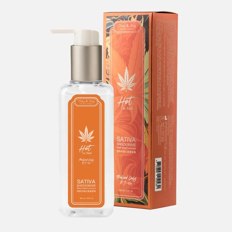 Play & Joy PJ-420系列 SATIVA 極熱狂潮大麻潤滑液150ml,大容量大麻萃取配方,持久狂熱刺激,情趣互動必備 Play & Joy|PJ-420世界夢幻大麻系列|SATIVA 極熱狂潮太麻潤滑液 150ml(請點擊內文中購買網址購買)
