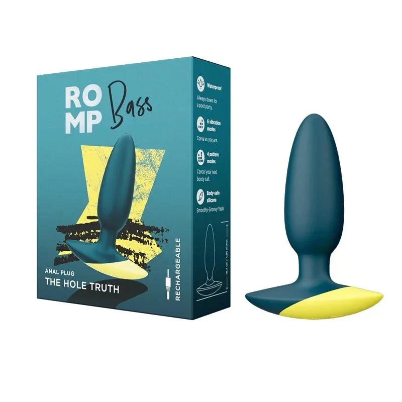 德國 ROMP Bass 後庭震動器 震動肛塞 震動前列腺棒 前列腺按摩棒