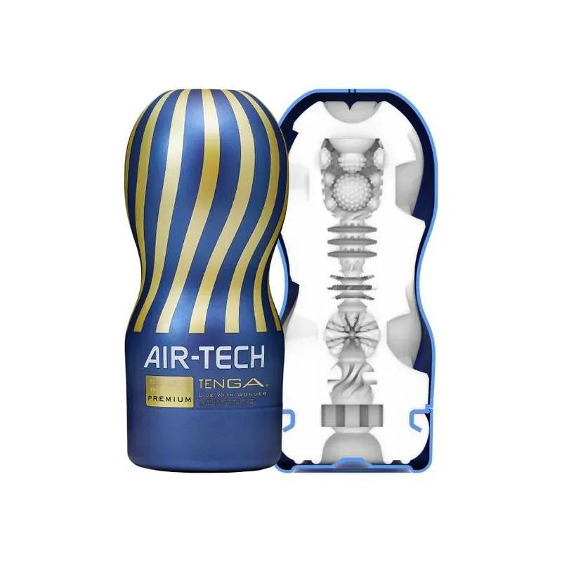 日本 TENGA｜AIR-TECH Premium 尊爵氣炫杯 飛機杯 真空 重複型 升級 包覆 吸吮