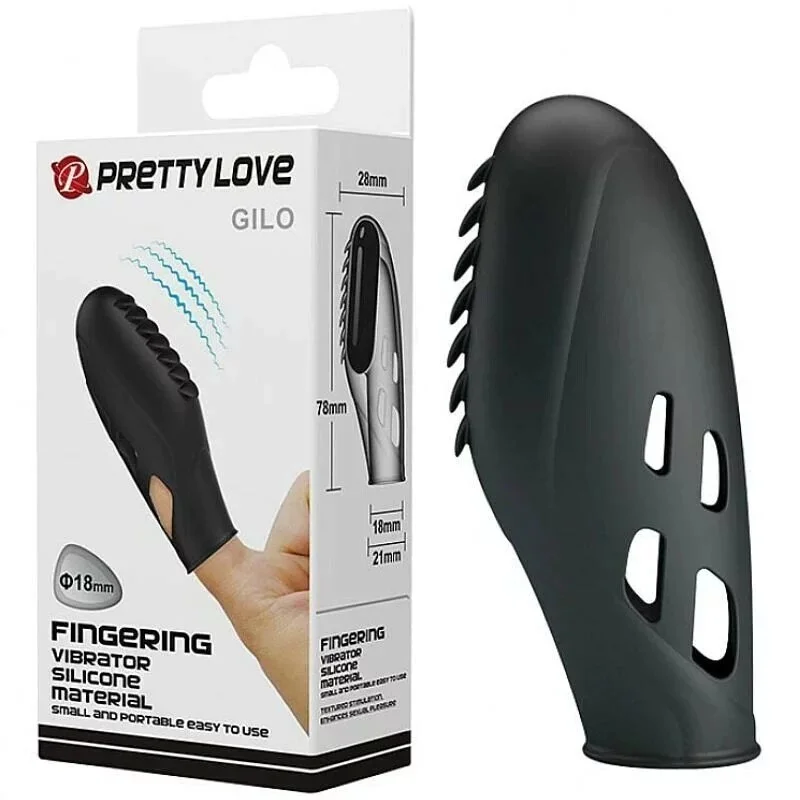 Pretty Love.GILO 多點按摩強力震動指套-II 震動手指套 手指狼牙套 Pretty Love.GILO 多點按摩強力震動指套-II 震動手指套 手指狼牙套