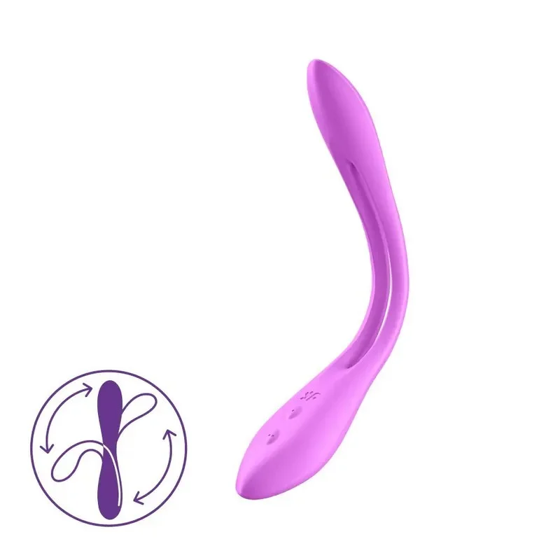 德國 Satisfyer Elastic Joy 靈活樂趣創意雙人震動器