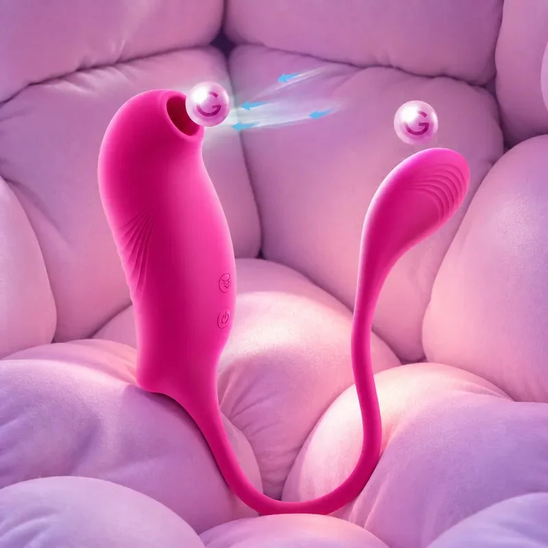 EROCOME伊珞 TUCANA杜鵑座允吸雙震動跳蛋 女用情趣用品 陰蒂吸吮器