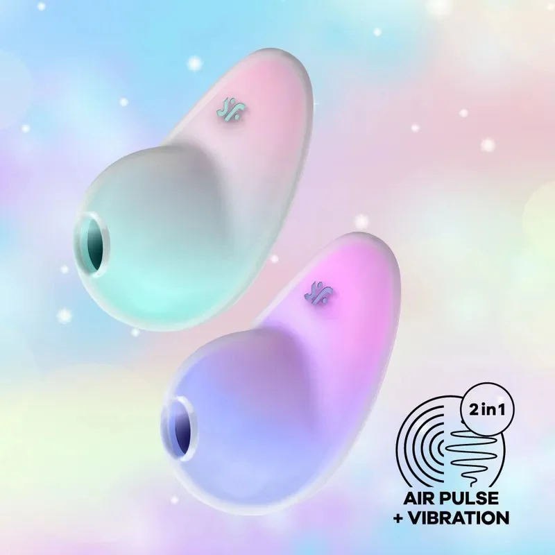 德國Satisfyer Pixie Dust 精靈之塵漸層吸吮陰蒂震動器