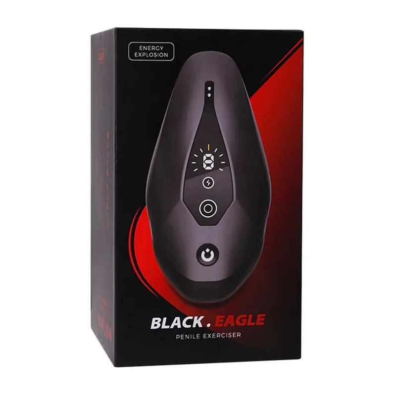 夜櫻YEAIN 黑鷹開敞式開口款9X3震動拍打脈衝硬漢雄風飛機杯 電動飛機杯
