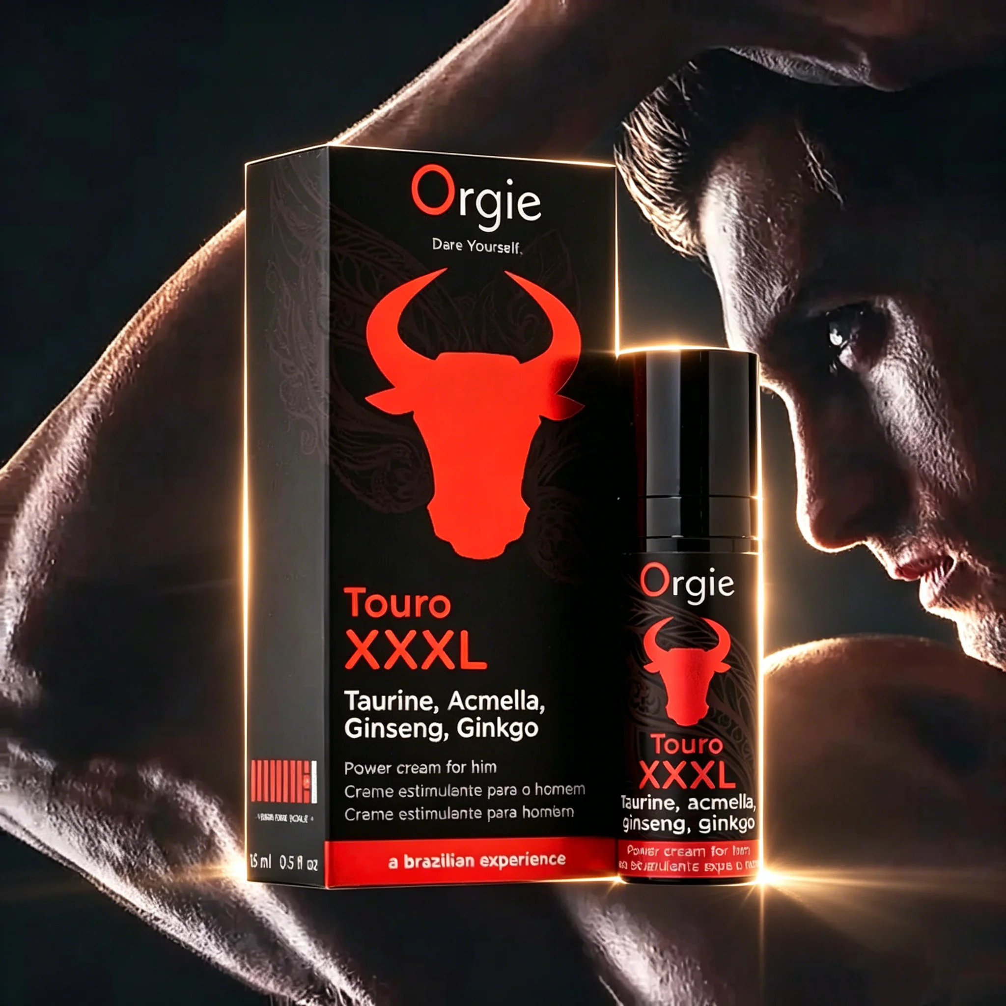 葡萄牙Orgie Touro XXXL鬥牛士男用賦活修護助挺液15ml(請點擊內文中購買網址購買)