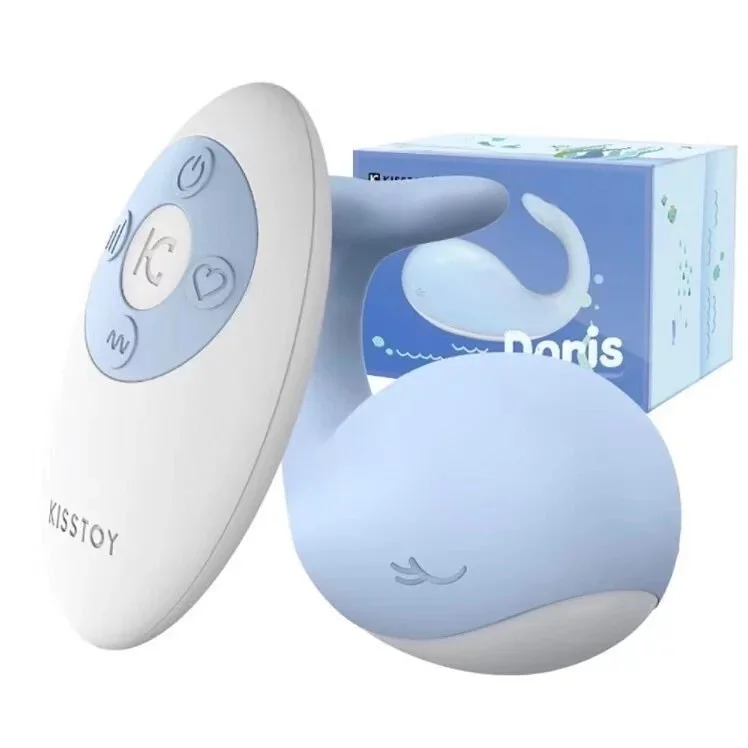young系列 情趣萌品Doris 太正鯨無線遙控情趣跳蛋(藍色) young系列 情趣萌品Doris 太正鯨無線遙控情趣跳蛋(藍色)